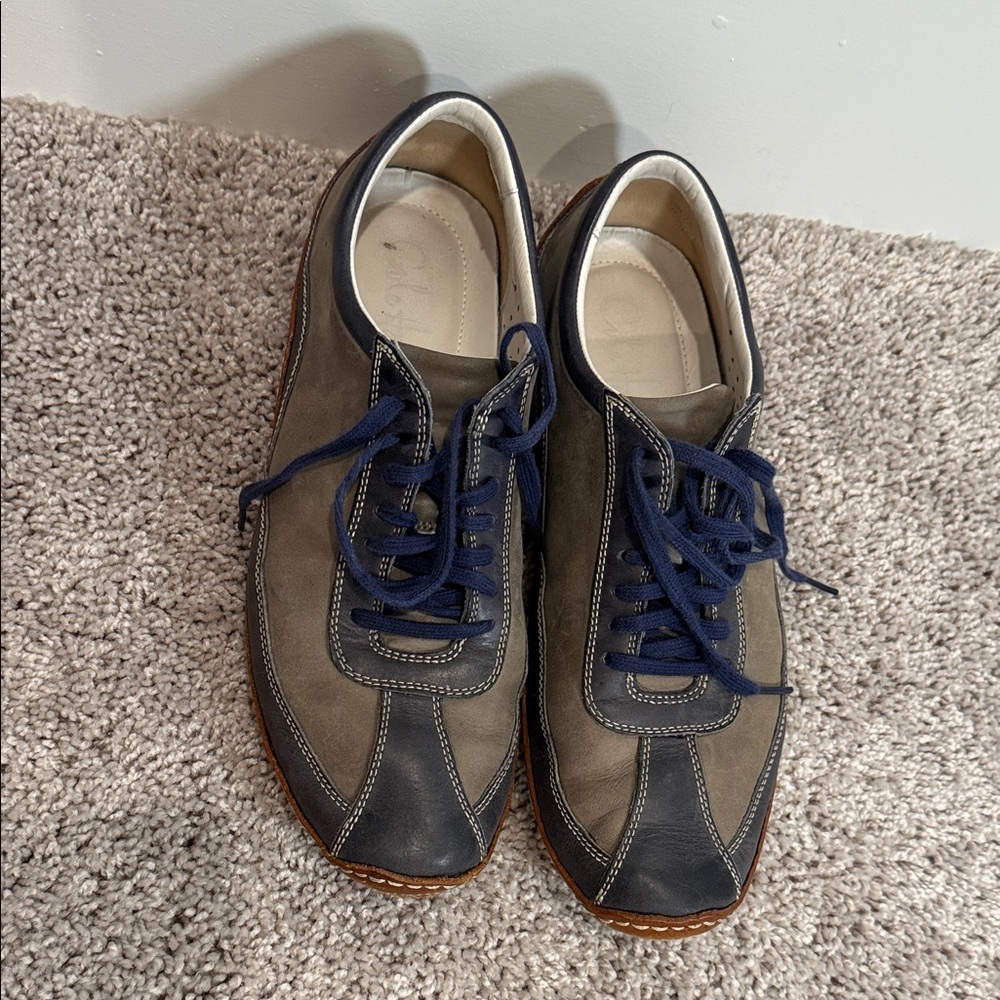 Cole Haan Men's Gray and Navy Sneakers